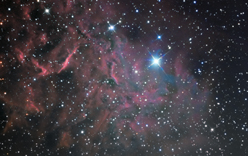 IC405, The Flaming Star Nebula