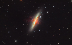 M82 Cigar Galaxy in Uma